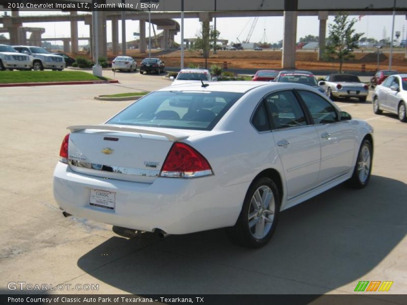 Summit White / Ebony 2010 Chevrolet Impala LTZ