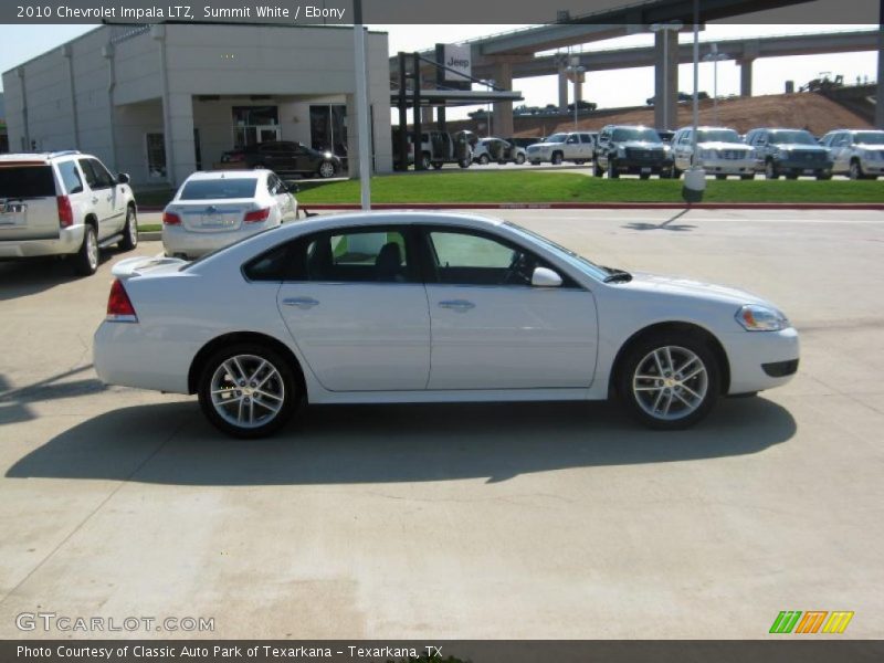 Summit White / Ebony 2010 Chevrolet Impala LTZ