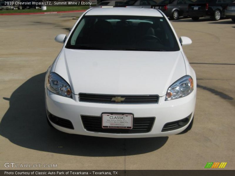 Summit White / Ebony 2010 Chevrolet Impala LTZ