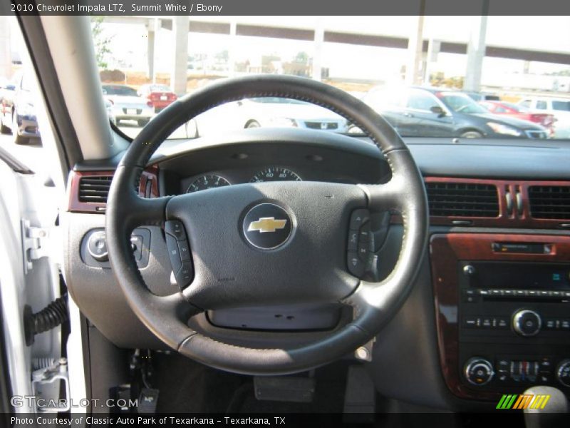 Summit White / Ebony 2010 Chevrolet Impala LTZ