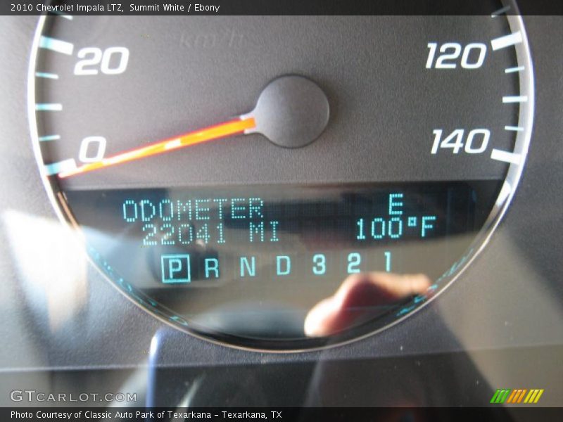 Summit White / Ebony 2010 Chevrolet Impala LTZ