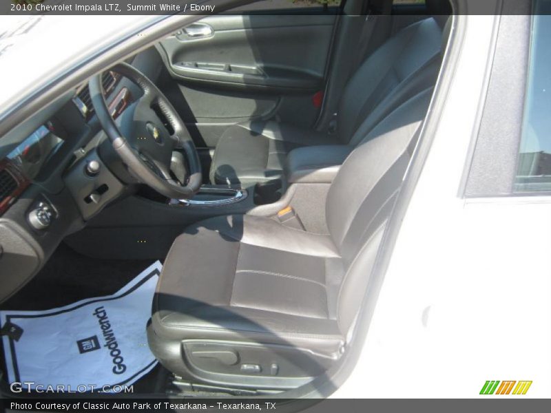 Summit White / Ebony 2010 Chevrolet Impala LTZ