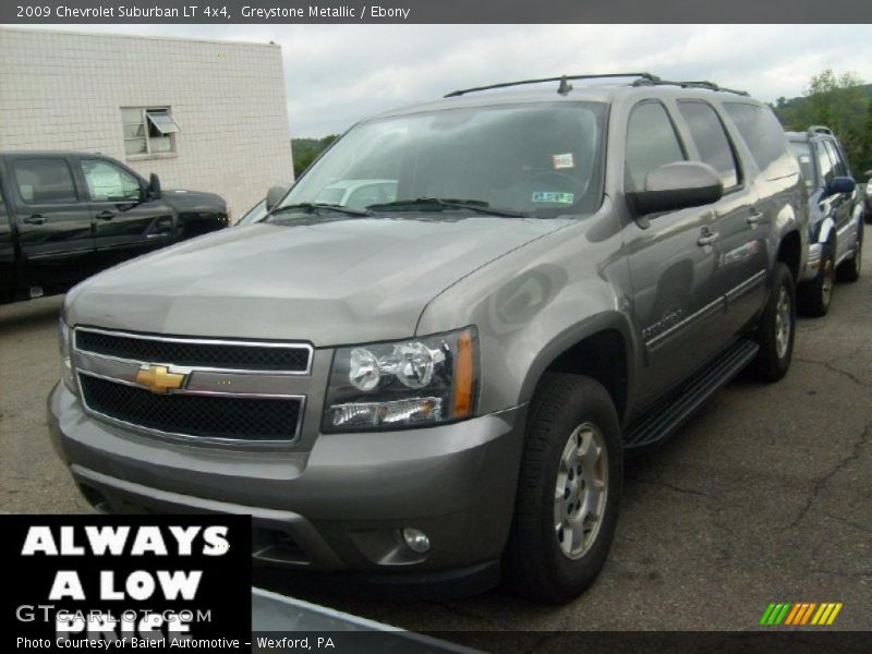 Greystone Metallic / Ebony 2009 Chevrolet Suburban LT 4x4
