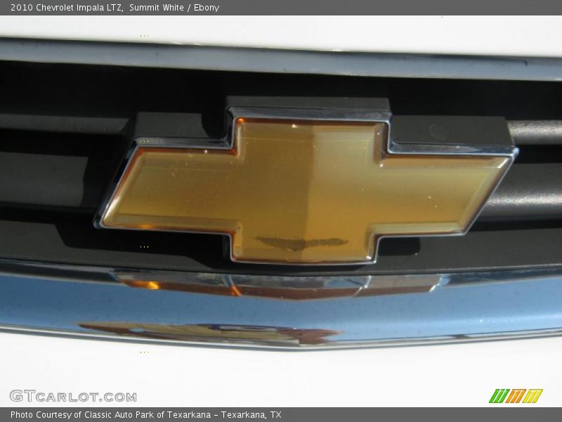 Summit White / Ebony 2010 Chevrolet Impala LTZ