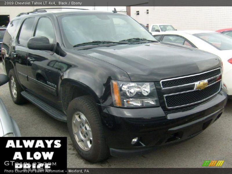 Black / Ebony 2009 Chevrolet Tahoe LT 4x4
