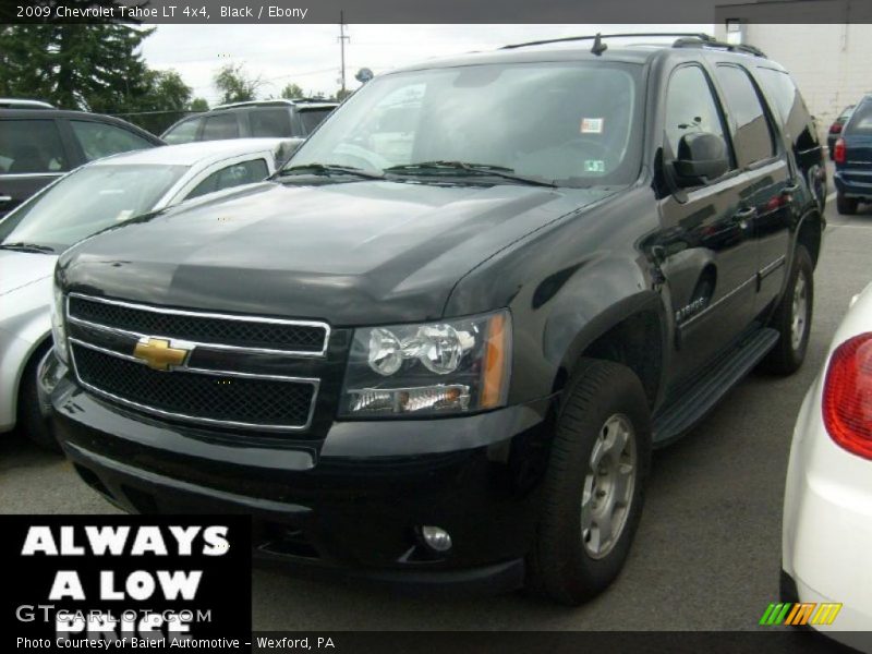 Black / Ebony 2009 Chevrolet Tahoe LT 4x4