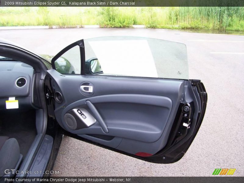 Kalapana Black Satin / Dark Charcoal 2009 Mitsubishi Eclipse Spyder GS