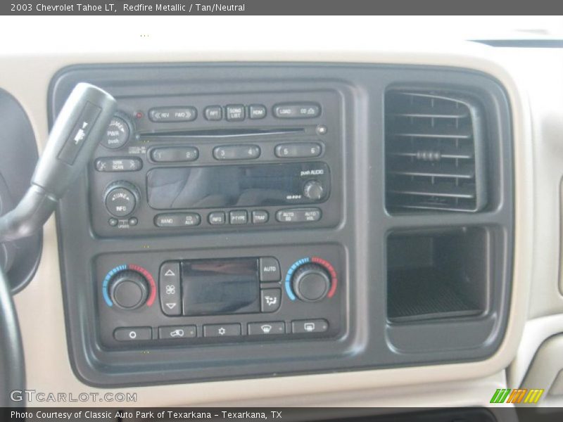 Redfire Metallic / Tan/Neutral 2003 Chevrolet Tahoe LT