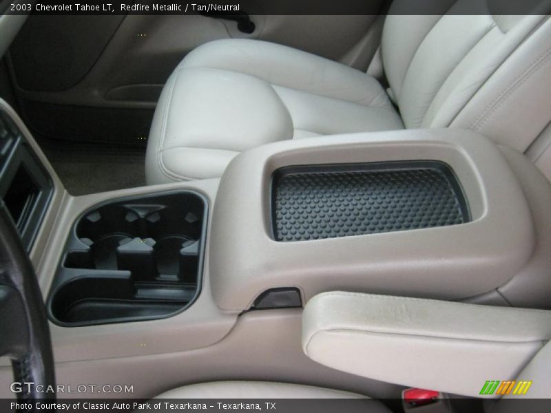 Redfire Metallic / Tan/Neutral 2003 Chevrolet Tahoe LT
