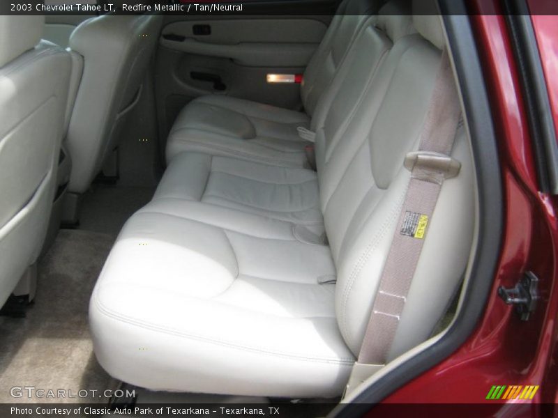 Redfire Metallic / Tan/Neutral 2003 Chevrolet Tahoe LT