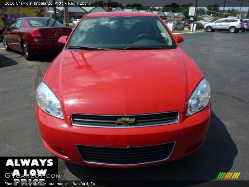 Victory Red / Ebony 2010 Chevrolet Impala LS