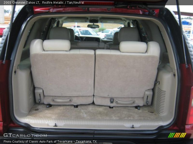Redfire Metallic / Tan/Neutral 2003 Chevrolet Tahoe LT