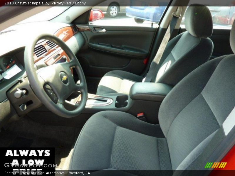 Victory Red / Ebony 2010 Chevrolet Impala LS