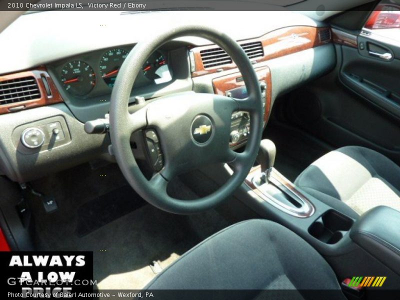 Victory Red / Ebony 2010 Chevrolet Impala LS