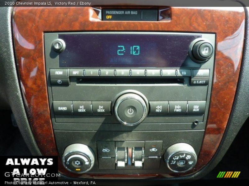 Victory Red / Ebony 2010 Chevrolet Impala LS
