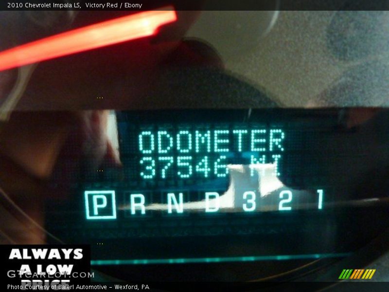 Victory Red / Ebony 2010 Chevrolet Impala LS