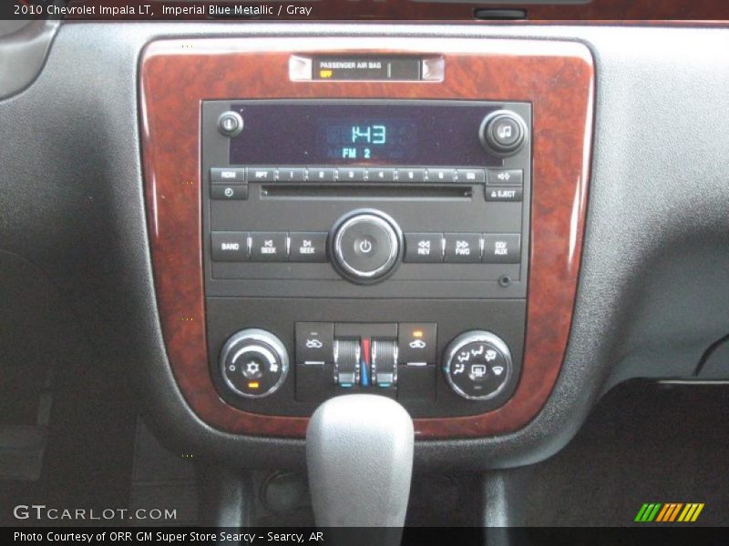 Imperial Blue Metallic / Gray 2010 Chevrolet Impala LT