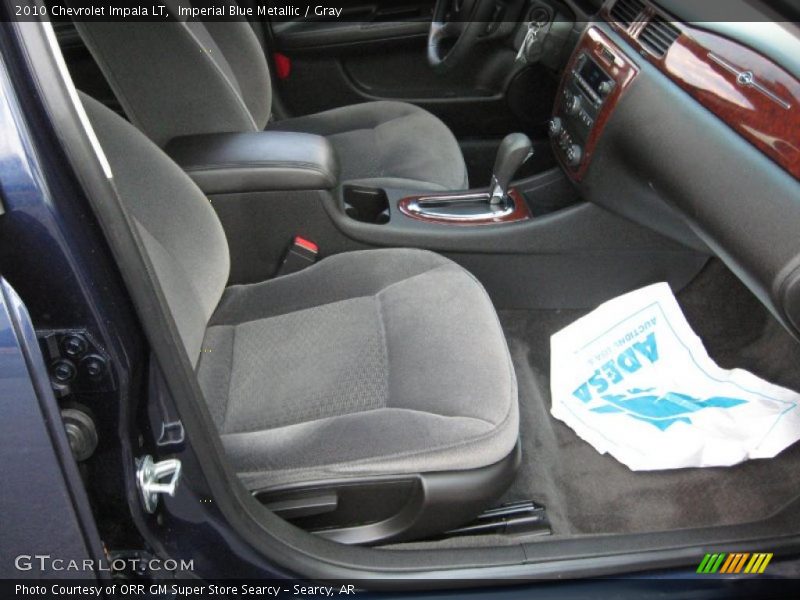 Imperial Blue Metallic / Gray 2010 Chevrolet Impala LT