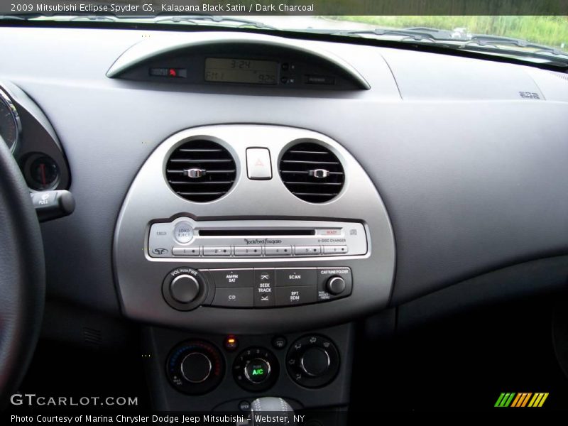 Kalapana Black Satin / Dark Charcoal 2009 Mitsubishi Eclipse Spyder GS