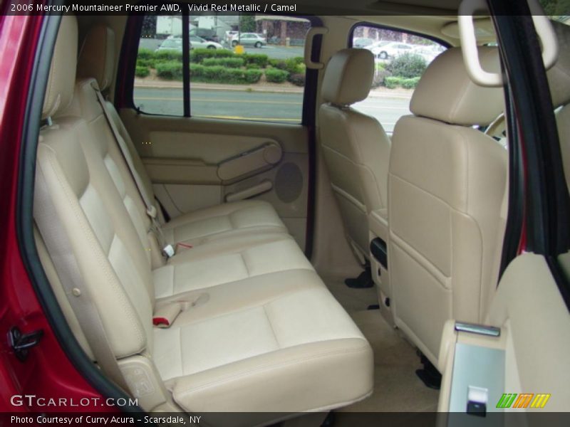 Vivid Red Metallic / Camel 2006 Mercury Mountaineer Premier AWD