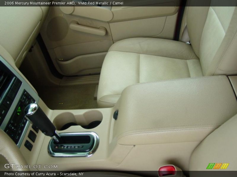 Vivid Red Metallic / Camel 2006 Mercury Mountaineer Premier AWD