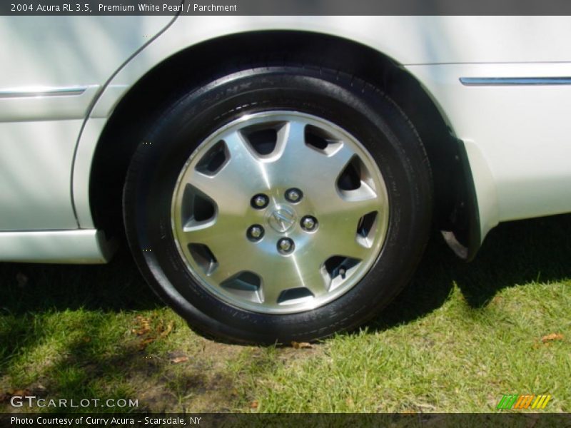 Premium White Pearl / Parchment 2004 Acura RL 3.5