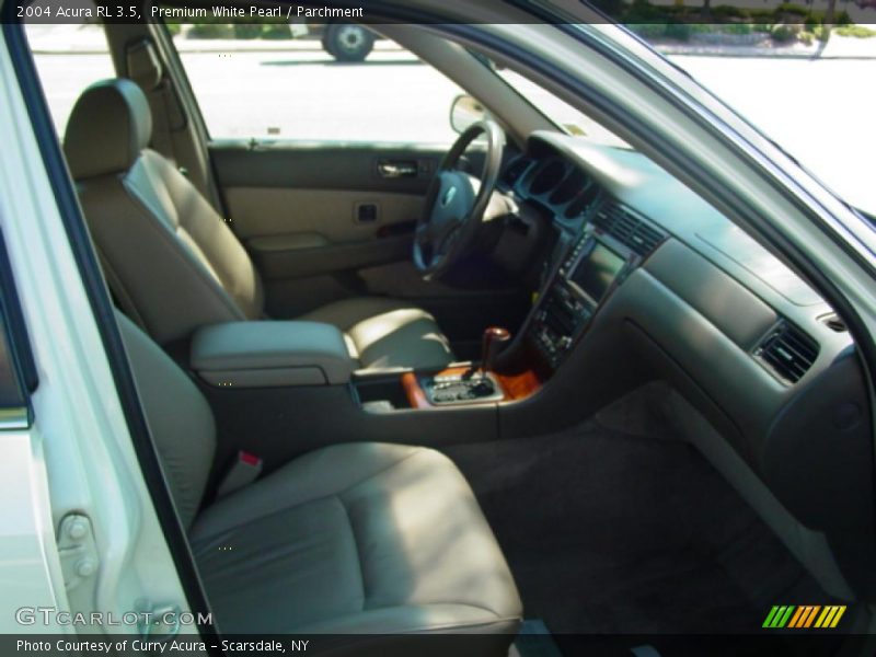 Premium White Pearl / Parchment 2004 Acura RL 3.5