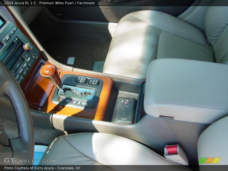 Premium White Pearl / Parchment 2004 Acura RL 3.5