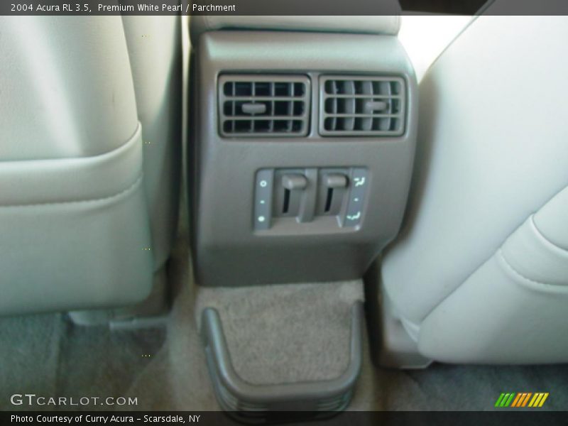 Premium White Pearl / Parchment 2004 Acura RL 3.5