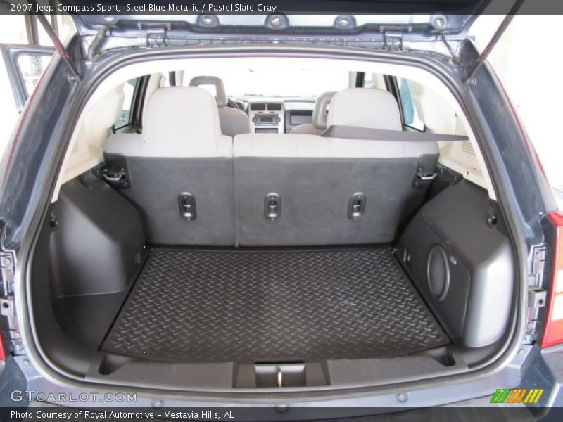 Steel Blue Metallic / Pastel Slate Gray 2007 Jeep Compass Sport