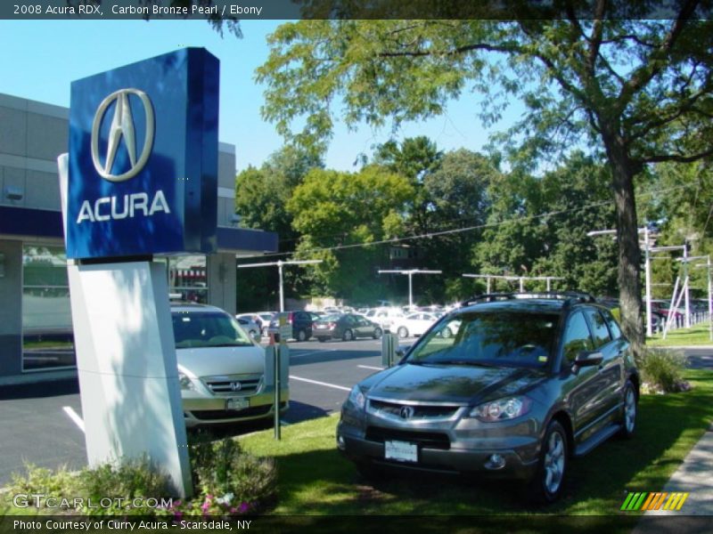 Carbon Bronze Pearl / Ebony 2008 Acura RDX