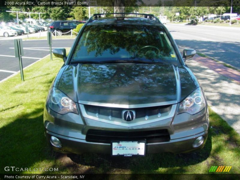Carbon Bronze Pearl / Ebony 2008 Acura RDX