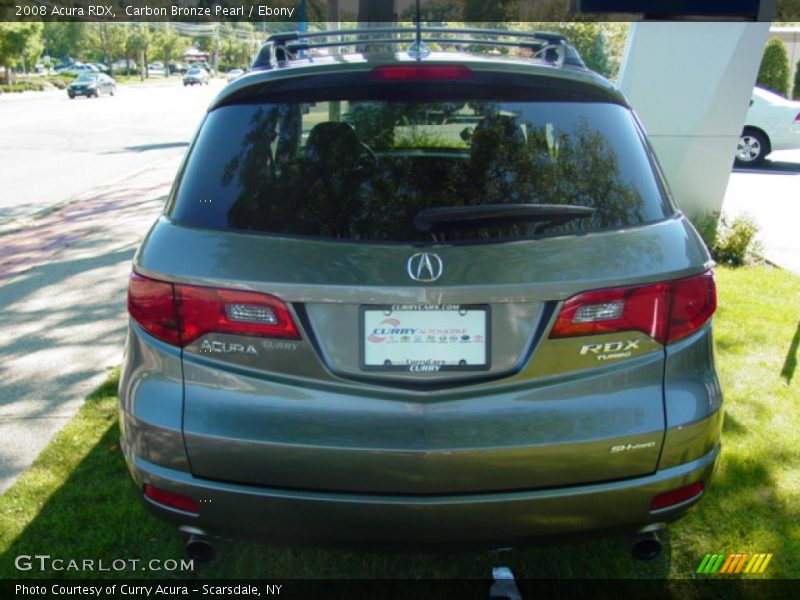 Carbon Bronze Pearl / Ebony 2008 Acura RDX