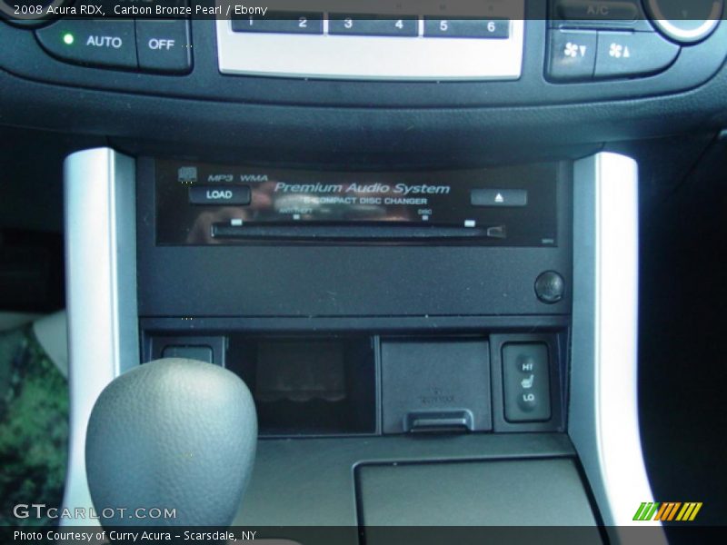 Carbon Bronze Pearl / Ebony 2008 Acura RDX