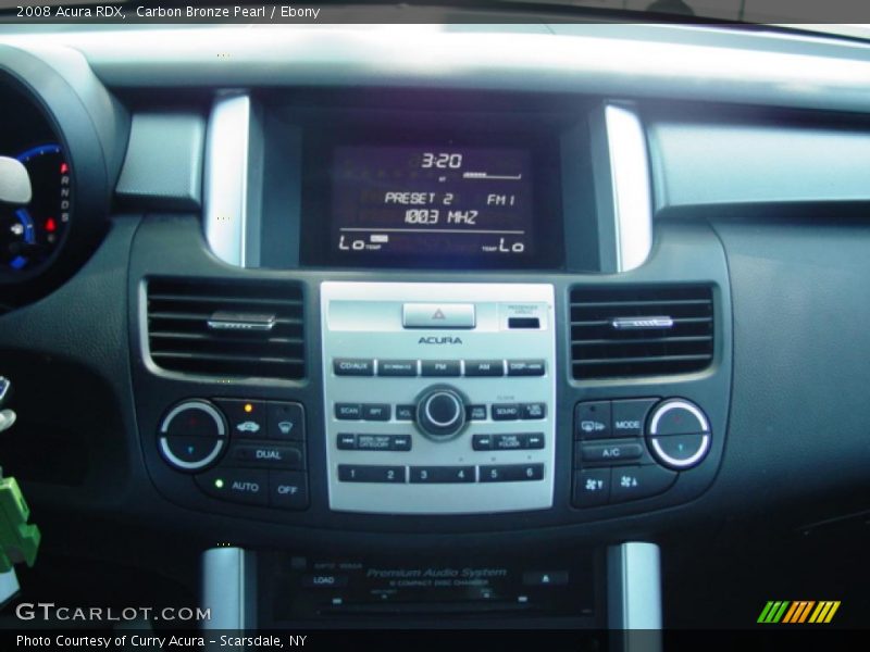 Carbon Bronze Pearl / Ebony 2008 Acura RDX