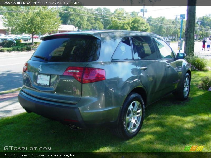 Nimbus Gray Metallic / Taupe 2007 Acura MDX