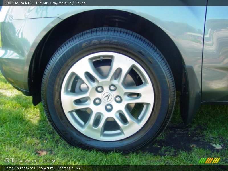 Nimbus Gray Metallic / Taupe 2007 Acura MDX