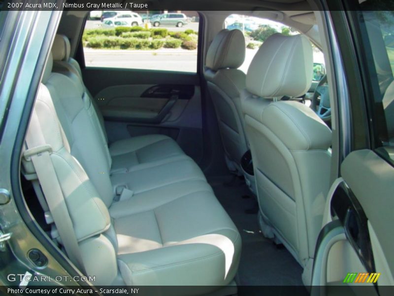 Nimbus Gray Metallic / Taupe 2007 Acura MDX