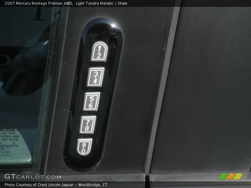 Light Tundra Metallic / Shale 2007 Mercury Montego Premier AWD