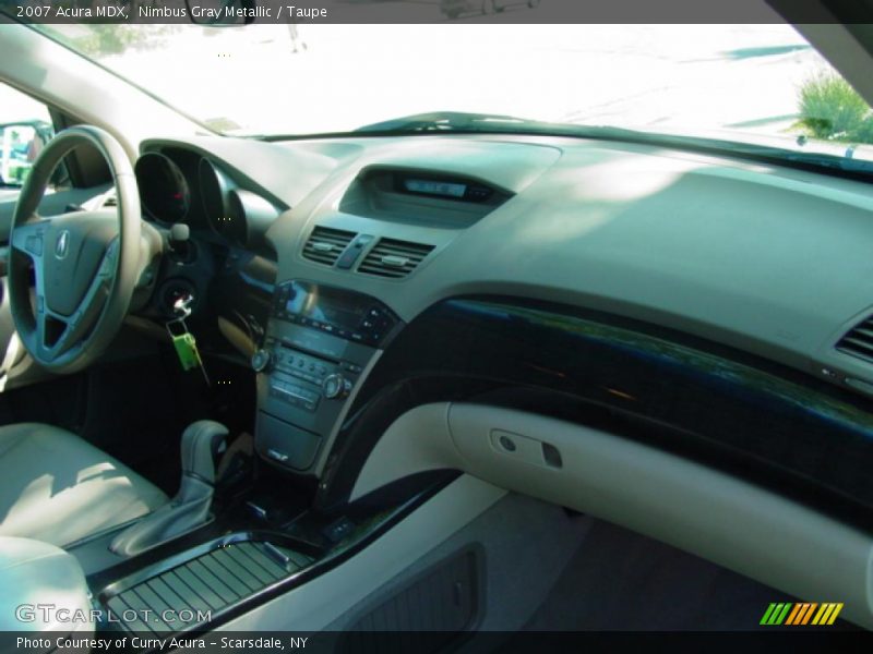 Nimbus Gray Metallic / Taupe 2007 Acura MDX