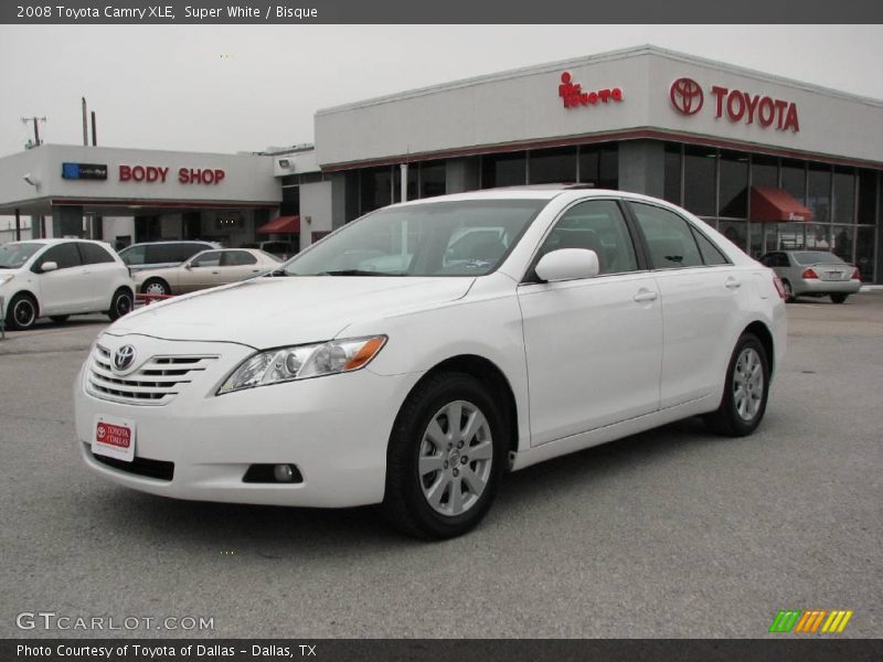 Super White / Bisque 2008 Toyota Camry XLE