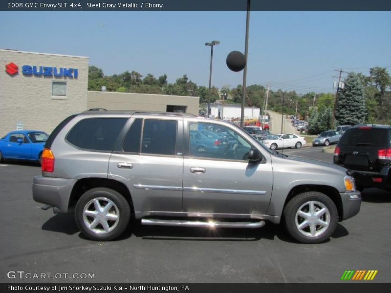 Steel Gray Metallic / Ebony 2008 GMC Envoy SLT 4x4