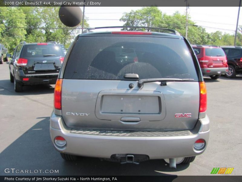 Steel Gray Metallic / Ebony 2008 GMC Envoy SLT 4x4