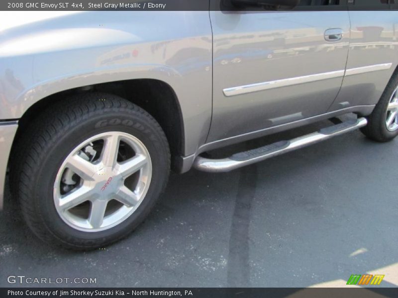 Steel Gray Metallic / Ebony 2008 GMC Envoy SLT 4x4