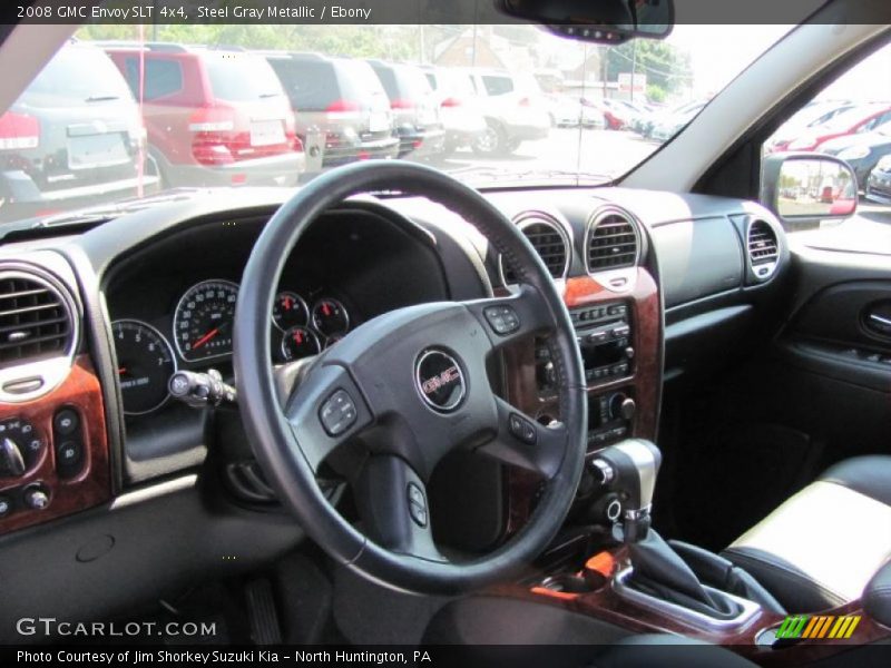 Steel Gray Metallic / Ebony 2008 GMC Envoy SLT 4x4