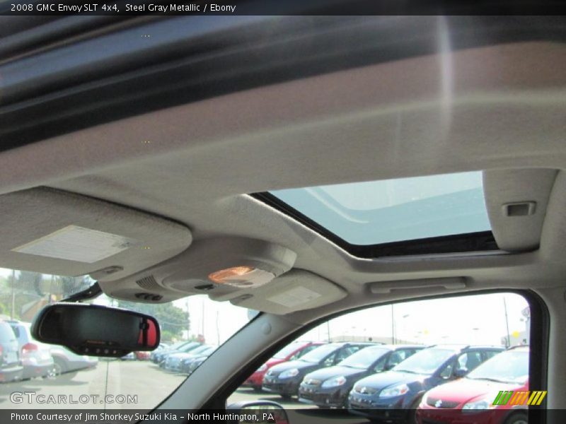 Steel Gray Metallic / Ebony 2008 GMC Envoy SLT 4x4