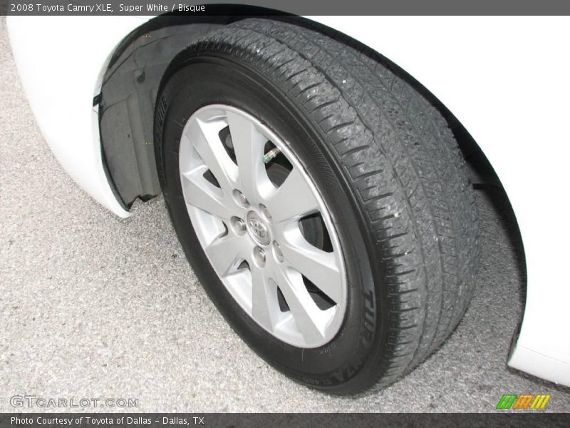 Super White / Bisque 2008 Toyota Camry XLE