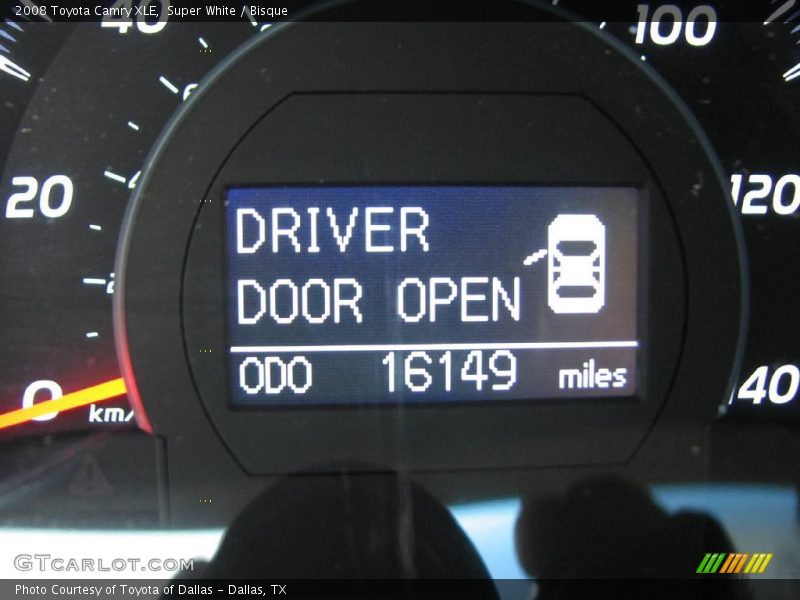Super White / Bisque 2008 Toyota Camry XLE