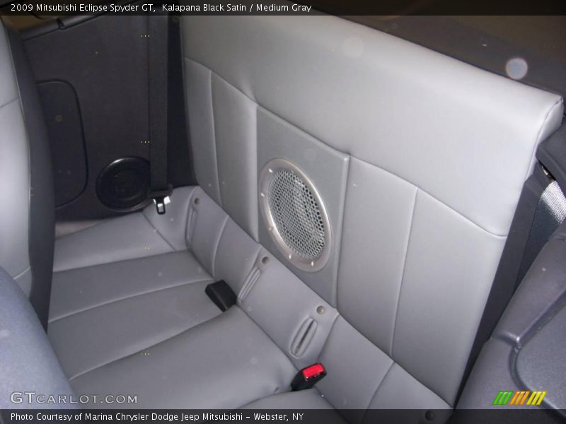 Kalapana Black Satin / Medium Gray 2009 Mitsubishi Eclipse Spyder GT