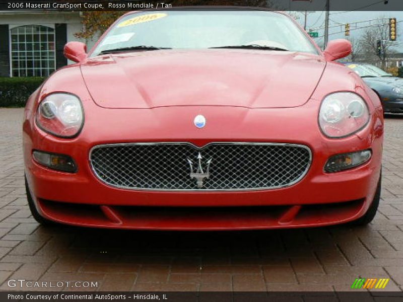 Rosso Mondiale / Tan 2006 Maserati GranSport Coupe